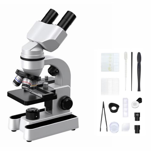 Microscope biologique avec clip smartphone, le cadeau éducatif parfait pour Noël