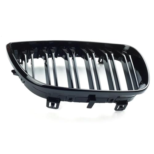Parrillas delanteras tipo riñón E81 E87 rejilla frontal ABS para modelos 2004-2007 4