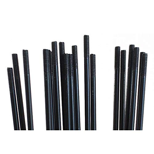 Raggi Ruota Bici Ricambio Set Di 36 Raggi Per Bicicletta 14G, Lunghezza 169 Mm, In Acciaio Al Carbonio Zincato, Con Nipple Raggi 14G Lunghezza 169 Mm