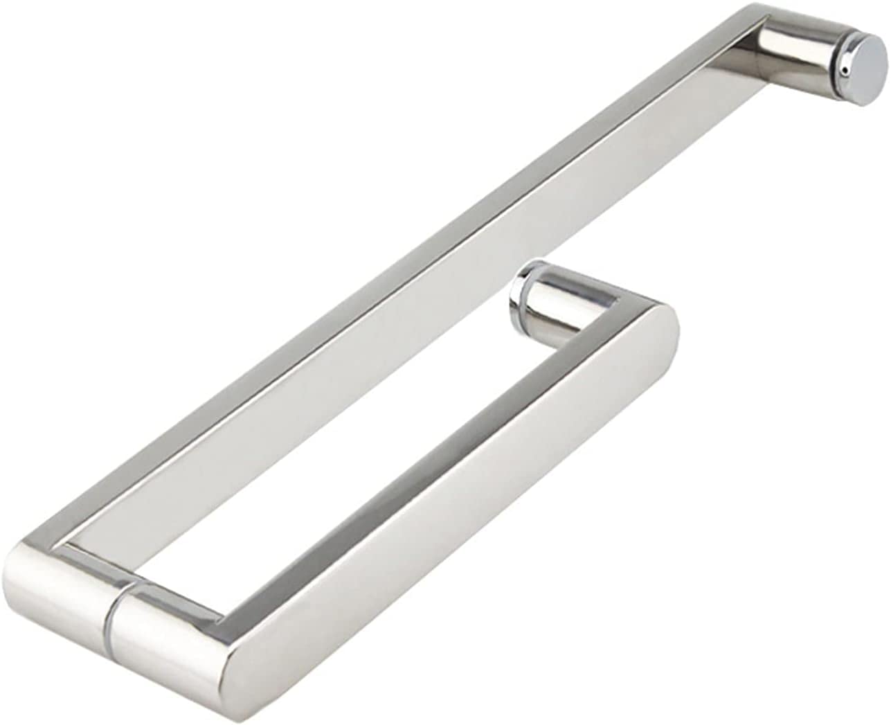 Poignée de porte de douche en inox 275mm barre pour vitre coulissante
