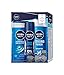 Produktbild NIVEA MEN Fresh Ocean Active Fresh Trio, erfrischendes Geschenkset für den gepflegten Mann, ozeanfrisches Pflegeset mit Shampoo, Pflegedusche und Deodorant