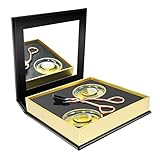 Davocy Magnetic Eyelashes Applicator Tool Kit, 8D Quantum Magnetic Eyelashes Partner, Glue-free Magnetic Eyelash Clip with 2 Pairs Quantum Soft Magnetic Eyelashes.