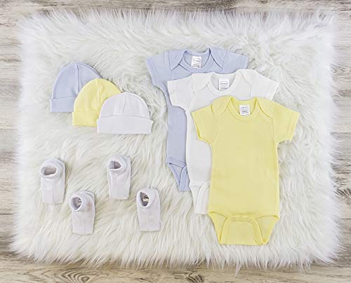 Bambini 9 Pc Layette Baby Clothes Set - Newborn