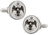 Cuff-Daddy - Gemelli a forma di massoneria scozzese, 33 gradi