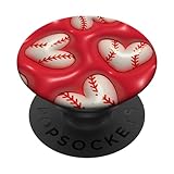 3D Puffy Baseball Theme Heart Decor Pillowy Effect