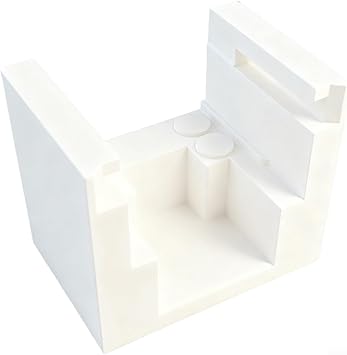 Coffee Grinder Holder Stand Compatible with For gemilai 9015A 9015C Featuring Pull-Out Collection and Silicone Base Stability White