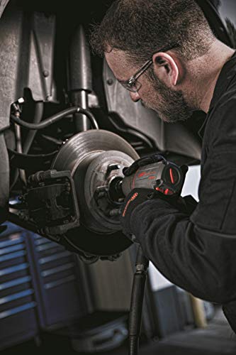 Ingersoll Rand 2235TiMAX 1/2” Drive Air Impact Wrench – Lightweight 4.6 lb Design, Powerful Torque Output Up to 1,350 ft-lbs, Titanium Hammer Case, Max Control, Gray