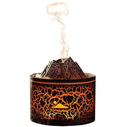 Difusor Volcano para aceites esenciales con humidificador y autoapagado
