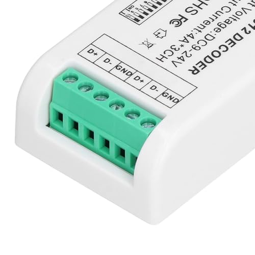 Dimmer DMX512 et décodeur LED 3 canaux pour une variation RVB fluide 9-24V - 6