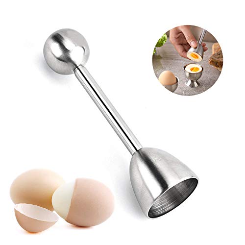 Produktfoto von LATTCURE Eierschneider Eiöffner Eierköpfer Set Edelstahl Eieröffner Eier Eierteiler Eierschneider Eier Cutter Shell&hellip;
