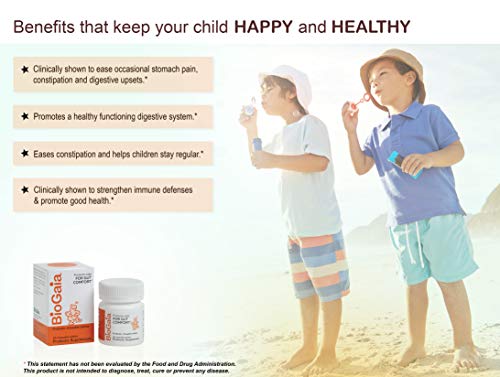 Biogaia Protectis Chewable Tablets For Toddlers, Kids, And Teens Occasional Stomach Pain, Constipation, Diarrhea, And Regularity, 30 Tablets, 1 Pack #TOP4