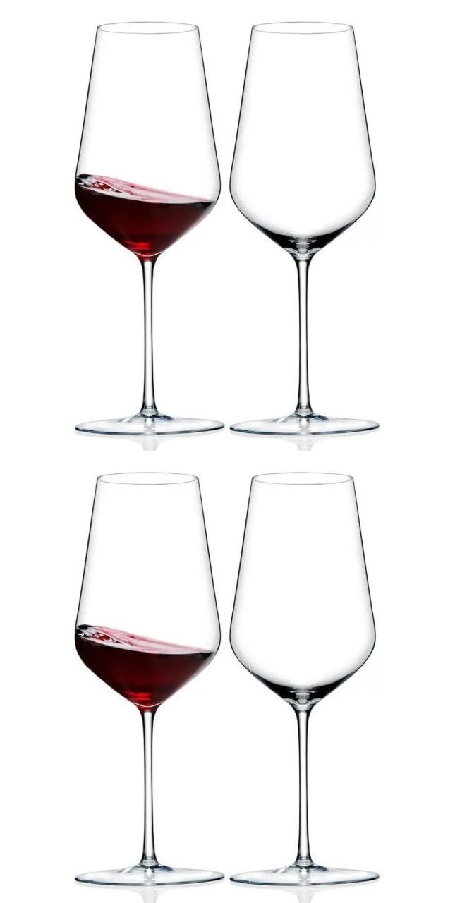 Elegant Red & White Wine Glasses - Set of 2 -2