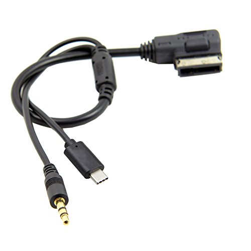 Cablecc Media In AMI MDI a estéreo 3,5 mm Audio & USB-C...