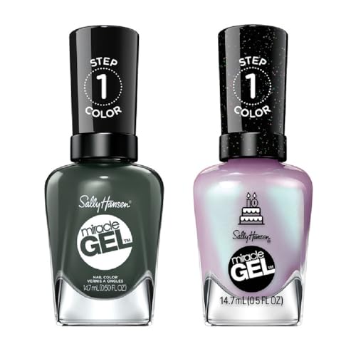 Sally Hansen Miracle Gel™ Leaf Me Be, esmalte verde miniatura 1
