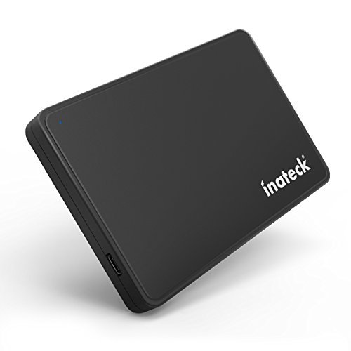Inateck USB Type C 3.1Gen 1 2.5inch External HDD Hard Drive Enclosure Case with USB C Interface
