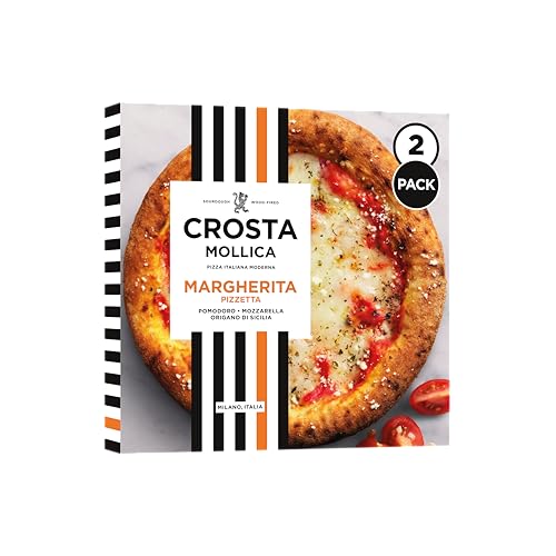 Crosta Mollica Margherita Pizzetta 2 Mini Sourdough Pizzas 2 x 211g (Frozen)