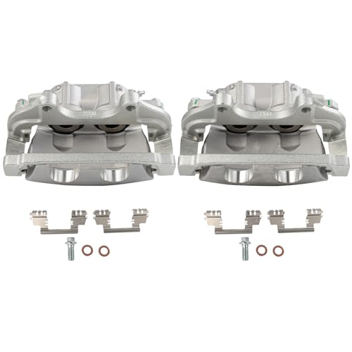 Image of 18B5017A 18B5016A Front Left & Right Disc Brake Calipers