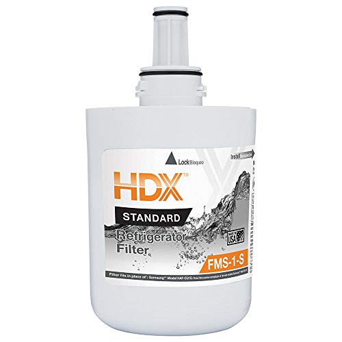 HDX FMS-1-S Standard Refrigerator Replacement Filter Fits Samsung HAF-CU1S