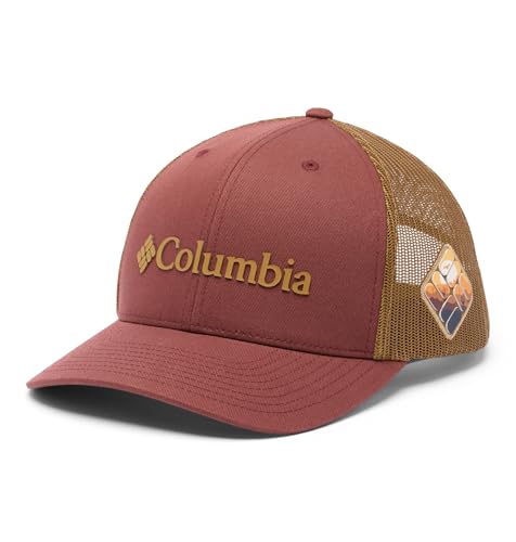 Image of Columbia Unisex Mesh Snap Back, Red Rocks /Delta /Desert Side Hit, One Size