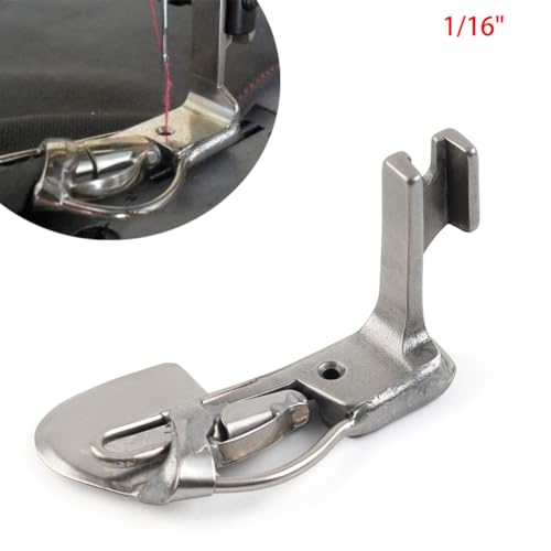 Pie Dobladillo Doble Pliegue 1/16 para Máquina Industrial miniatura 4