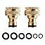 1/2 & 3/4 Inch 2-in-1 Female Thread (2 Pack)