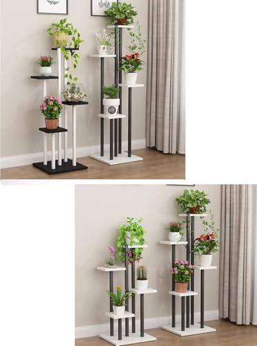 Unité de rangement plantes d'intérieur blanche pour libérer l'espace du salon - 7