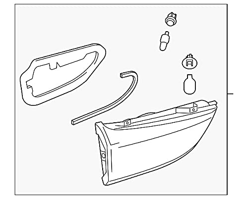 Water Enters the Trunk Lid Light While Washing Vehicle with High Pressure - 2014-2015 Mazda6 9 LAMP(L),TRUNK LID