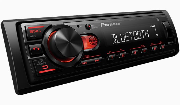 Pioneer Car Stereo MVH-S239BT Digital Media Receiver with Built-in Bluetooth, and Direct Control for Certain Android Phones