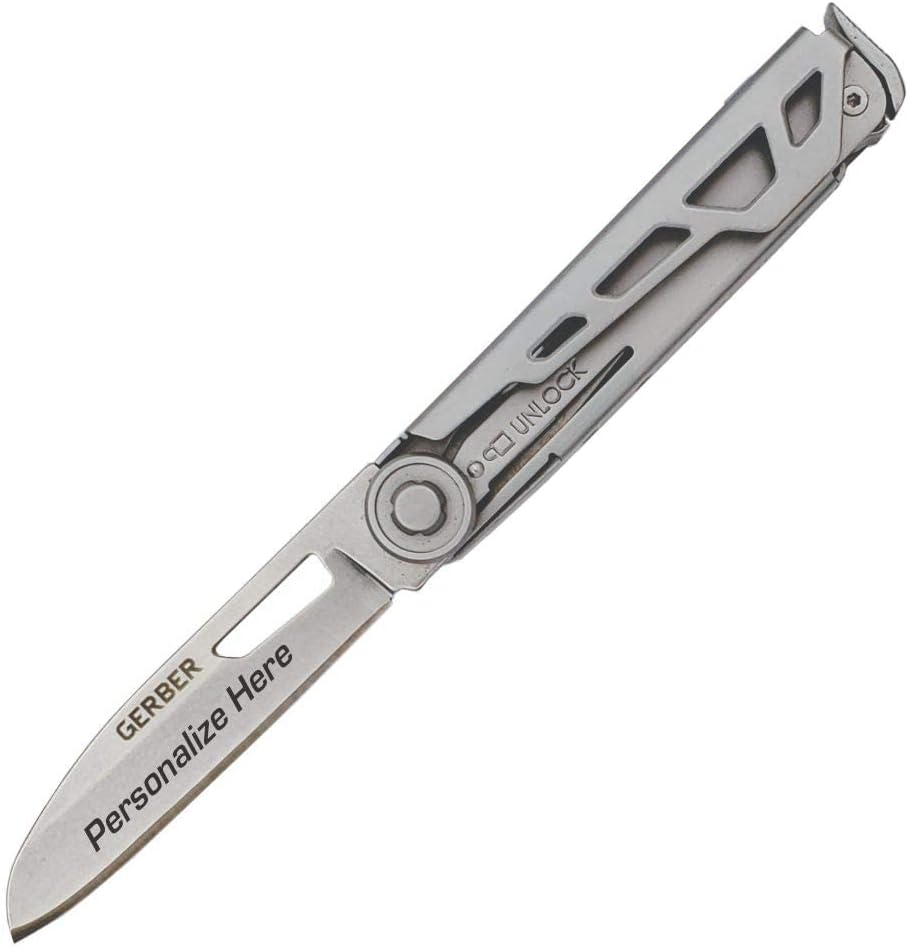 Custom Laser Engraved Gerber Armbar Drive Multi-tool Onyx