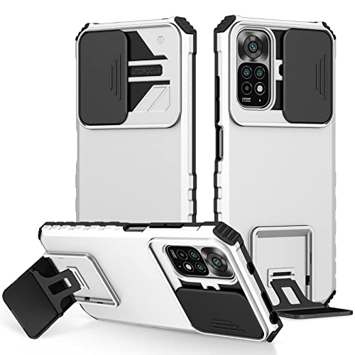 Funda para Xiaomi Redmi Note 11S 4G a prueba de golpes carcasa rígida con soporte tridimensional