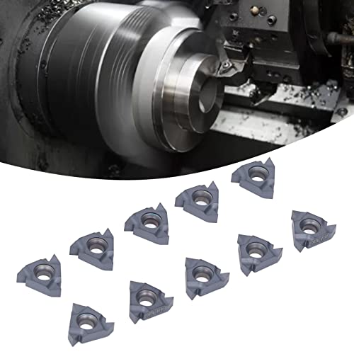 Set de 10 fresas de carburo para torneado CNC miniatura 2