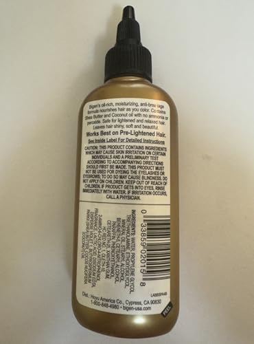 Bigen Color Semi Permanente para Cabello A4 Amber 3 oz Pack 3 miniatura 2