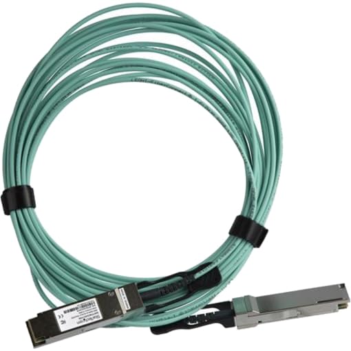 Image of StarTech.com MSA Uncoded Compatible 10m /32.8ft 40G QSFP+ to QSFP+ AOC Cable - 40 GbE QSFP+ Active Optical Fiber - 40 Gbps QSFP Plus /Transceiver Module Cable (QSFP40GAO10M)