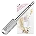PANA Professional 3/32" Shank Size - Smooth Top Small Barrel Silver Carbide Bit Medium Grit - Nail Drill Bit for Dremel Machine