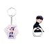 Produktbild Herqw61 BTS Schlüsselanhänger & Handyhalter Ring Suga Jimin Jin Jung Jook J-Hope RM V Keychain & Phone Holder Stand(F Jung Kook)