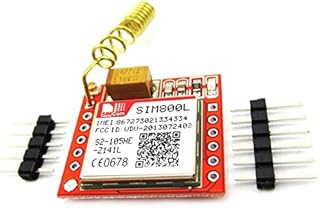 TECNOIOT SIM800L GPRS GSM Module PCB Antenna SIM Board Quad band | SIM800L GPRS Module gsm Card Micro Sim Card Quad-Band TTL Serial Port with Antenna for Arduino MCU