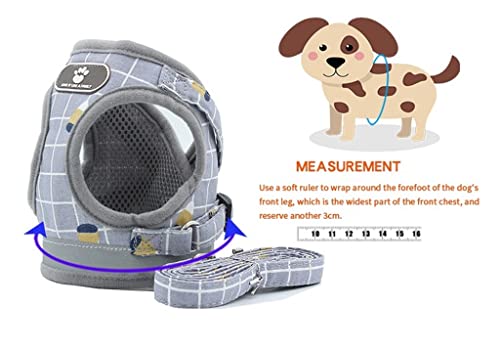 Eslinga para Perros, Collar para Cachorros y Gatos, Chaleco de Malla Transpirable, Chaleco Ajustable para Perros pequeños, Correa y Suministros para Mascotas