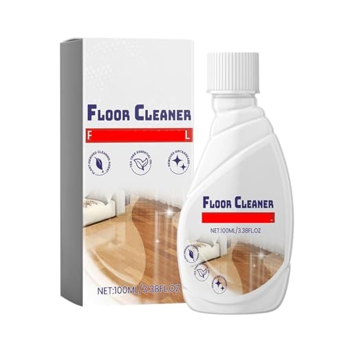 IOLKHFK Hardwood Floor Cleaning Solution, Compatible For Deebot X1 Plus OZMO Pro 3.0 T10/T10 Plus Household Supplies Floor Polisher Liquid All Purpose Cleaner(100ml 3pcs)