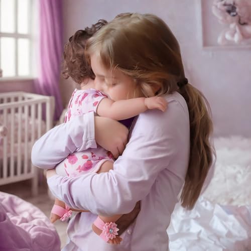 JIZHI Lifelike Reborn Baby Dolls - 20Inch-Real Baby Feeling Realistic-Newborn Baby Doll Adorable Smiling Real Life Baby Dolls with Gift Box for Kids Age 3 by JIZHI - Image 7