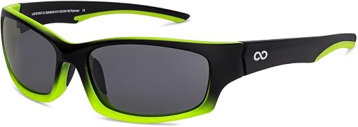 Lenskart Boost Sports Sunglasses | Full Rim | Polarized and 100% UV Protected | Sunglasses for Men &amp; Women | Large (138 mm...