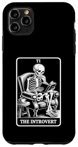 The Introvert Tarot Card Indoorsy Men Inrovert �X�}�z�P�[�X iPhone 11 Pro Max �p