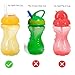 Bubrike Reusable Replacement Straws Compatible with Nuby No-Spill Sippy Cup With Flex Straw 10 Oz-6 Straws And 1 Cleaning Brush