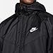 Nike Sportswear Windrunner Hooded Windbreaker Men's Jacket (Black, X-Large)