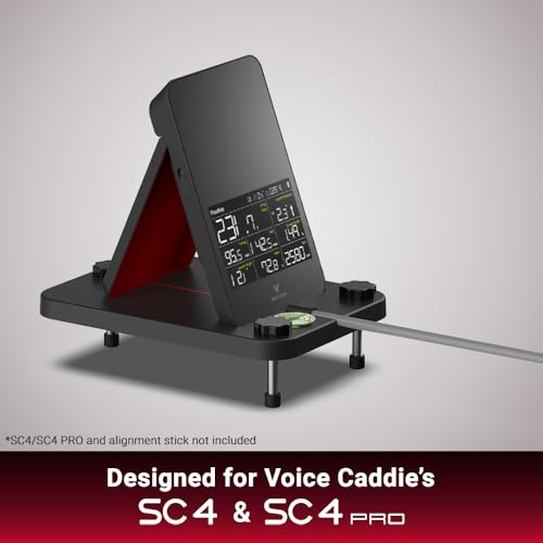 Voice Caddie SC4 Alignment Stand accessoire de golf noir portable - 2