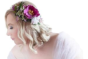 Exquisite Pearl and Floral Tiara: A Symphony of Elegance for Brides and Bridesmaids