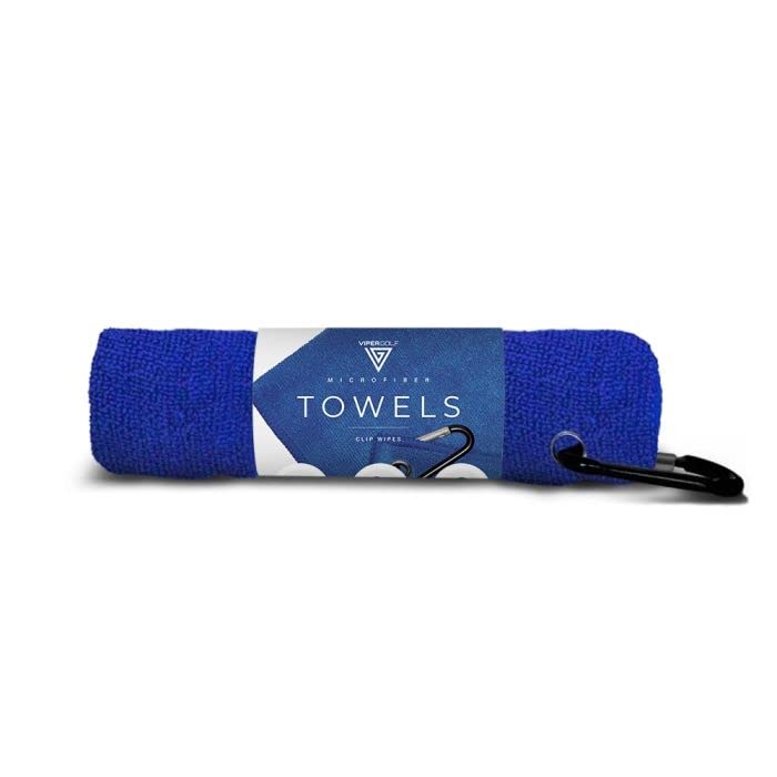 VIPERGOLF Microfiber Quick Dry Sports Towel with Clip, Odor-Free Mega Absorbent Fiber 40 cm X 60 cm Fast Drying, Men & Women Small Workout Gear for Body Sweat, Golfing, Travel Towels (Royal Blue) (B09ZF4DR7X) Amazon Price History, Amazon Price Tracker