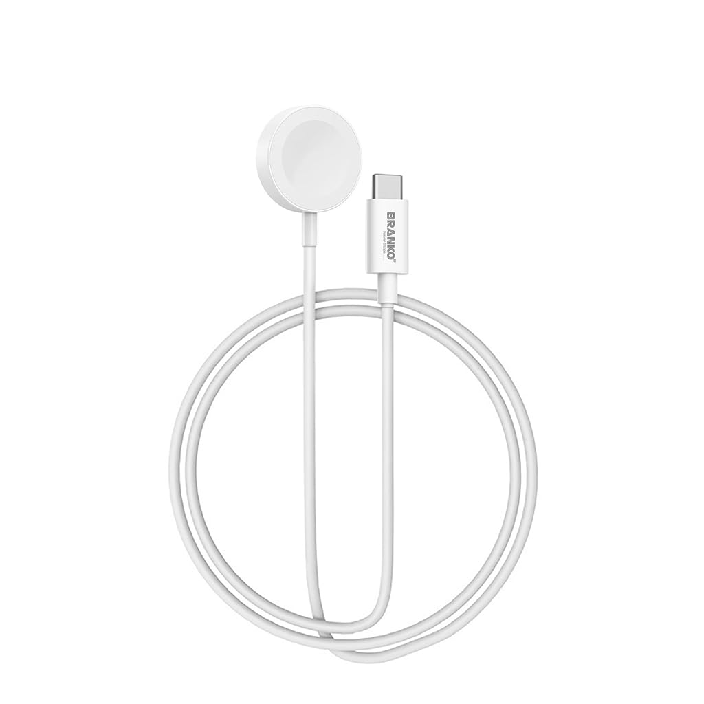 See full amazon price history chart for BRANKO Magnetic Fast Charger to USB-C Cable 1m Type C PD iWatch Wireless Charging Compatible for iWatch Ultra 49mm & Series 8 7 6 5 4 3 2 1 SE All Versions 38mm 40mm 42mm 44mm 45mm (White) BRANKO Magnetic Fast Charger to USB-C Cable 1m Type C PD iWatch Wireless Charging Compatible for iWatch Ultra 49mm & Series 8 7 6 5 4 3 2 1 SE All Versions 38mm 40mm 42mm 44mm 45mm (White) (B0CBHTXT2K) Amazon Price History, Amazon Price Tracker