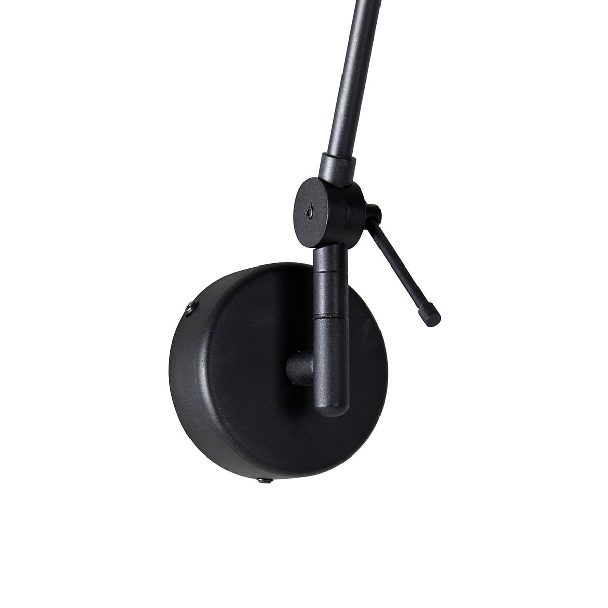 Qazqa Modern Verstellbare Wandleuchte, Wandlampe - Blitz - Schwarz, max. 60W, Geeignet für LED, 156cm, Ideal als Flur, Schlafzimmerlampe, Küche lampe und Wohnzimmerlampe