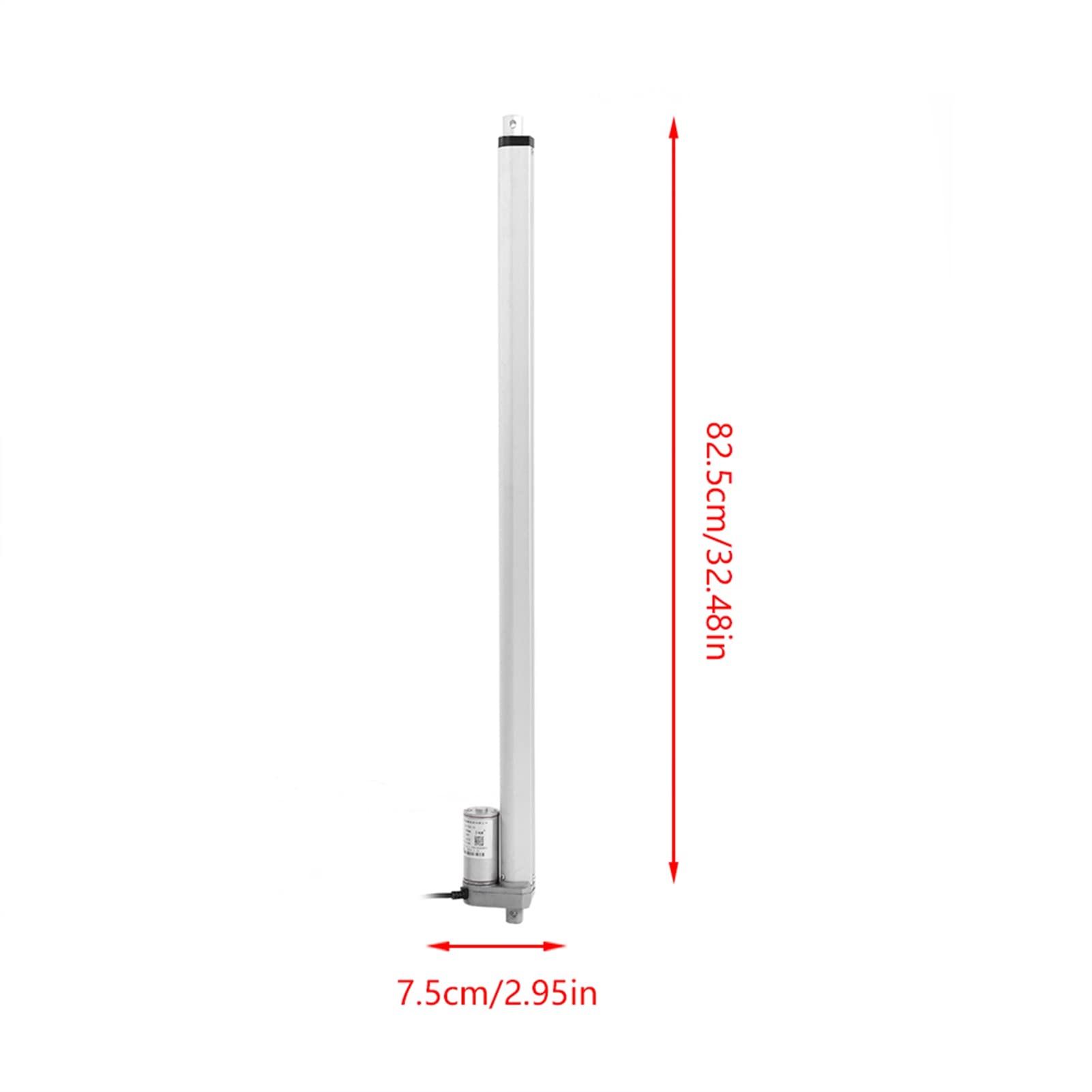12V Force 750N Skok 150-700mm Siłownik liniowy podnośnik elektryczny DC Elektryczny Push Silnik(700mm)