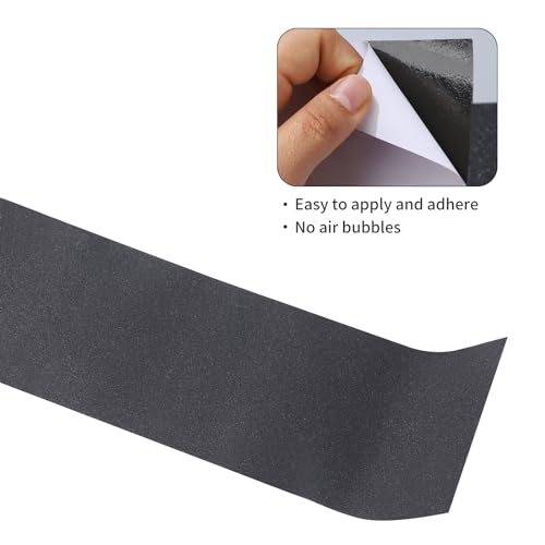 CAGSIG Fita Adesiva, Fita Adesiva para Skate de 10×50 Polegadas, Fita Adesiva para Superfície Antide